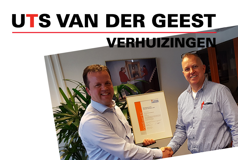 uts van der geest verhuisbedrijf software